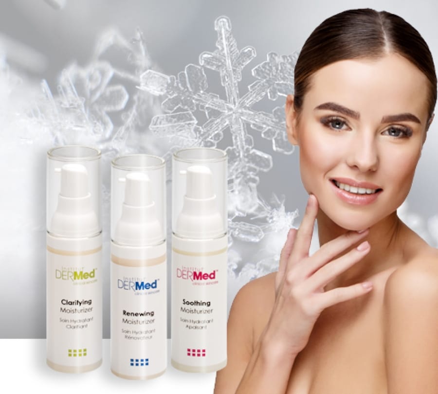 Moisturizing for dry winter skin