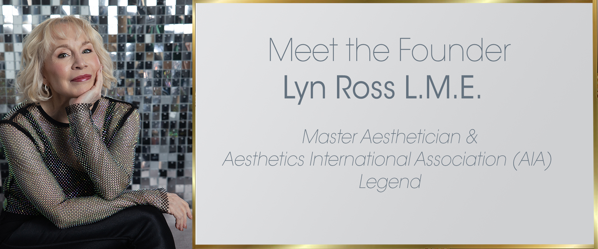  Lyn Ross Founder Institut Dermed Clinical Skincare